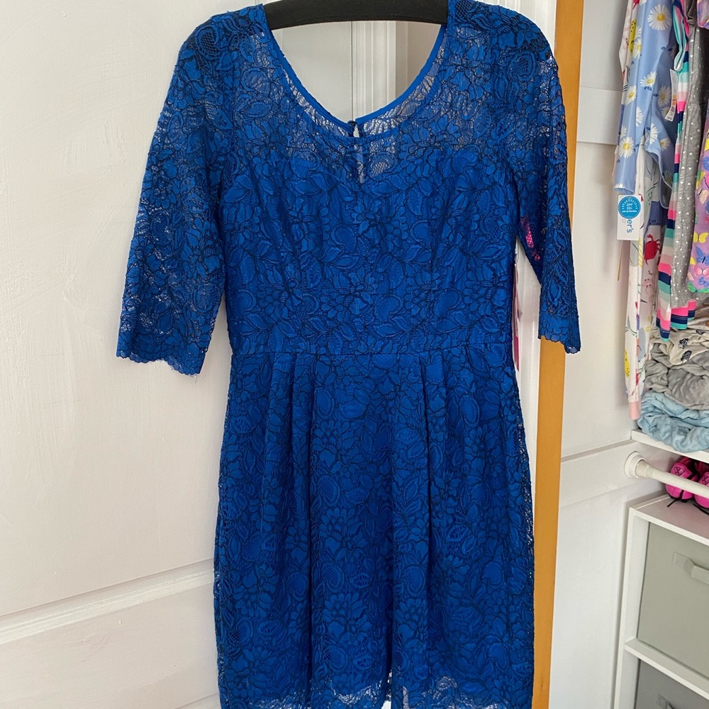 Betsy Johnson blue dress